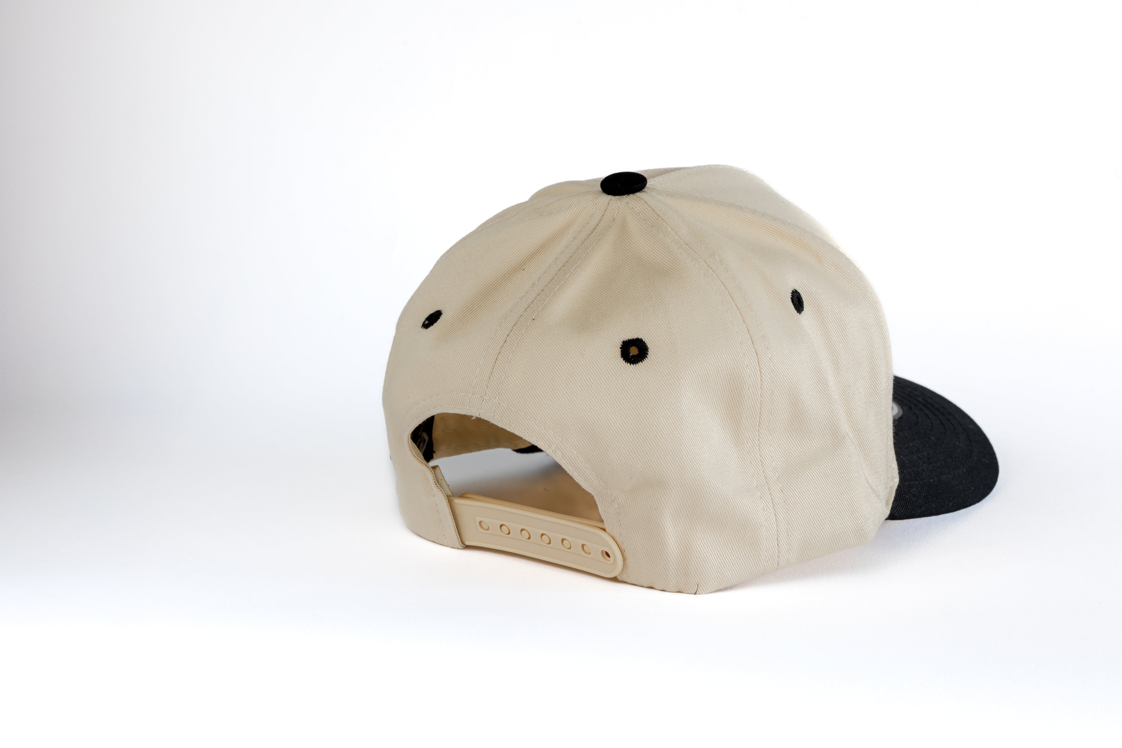 “The FOG" Cream and Black Signature Snap Back