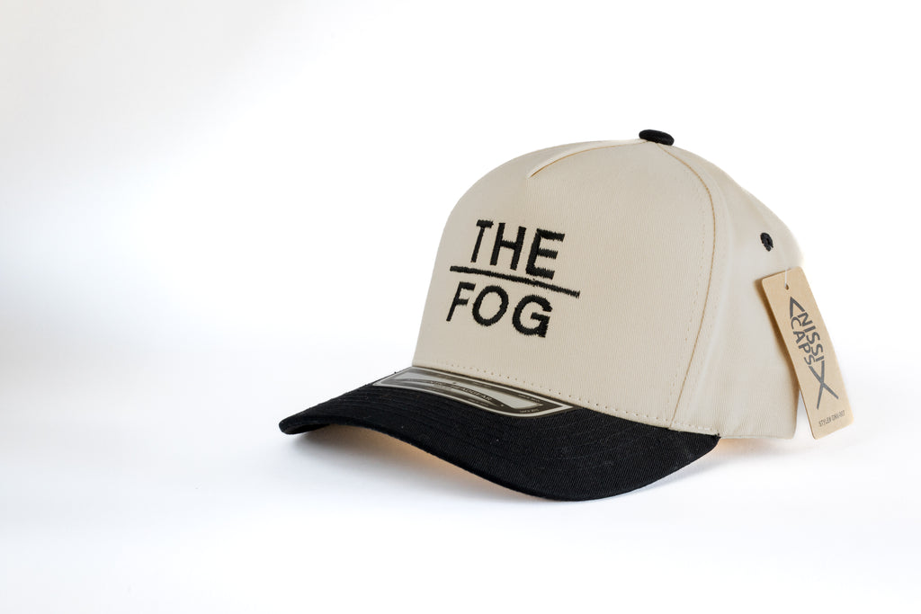 “The FOG" Cream and Black Signature Snap Back