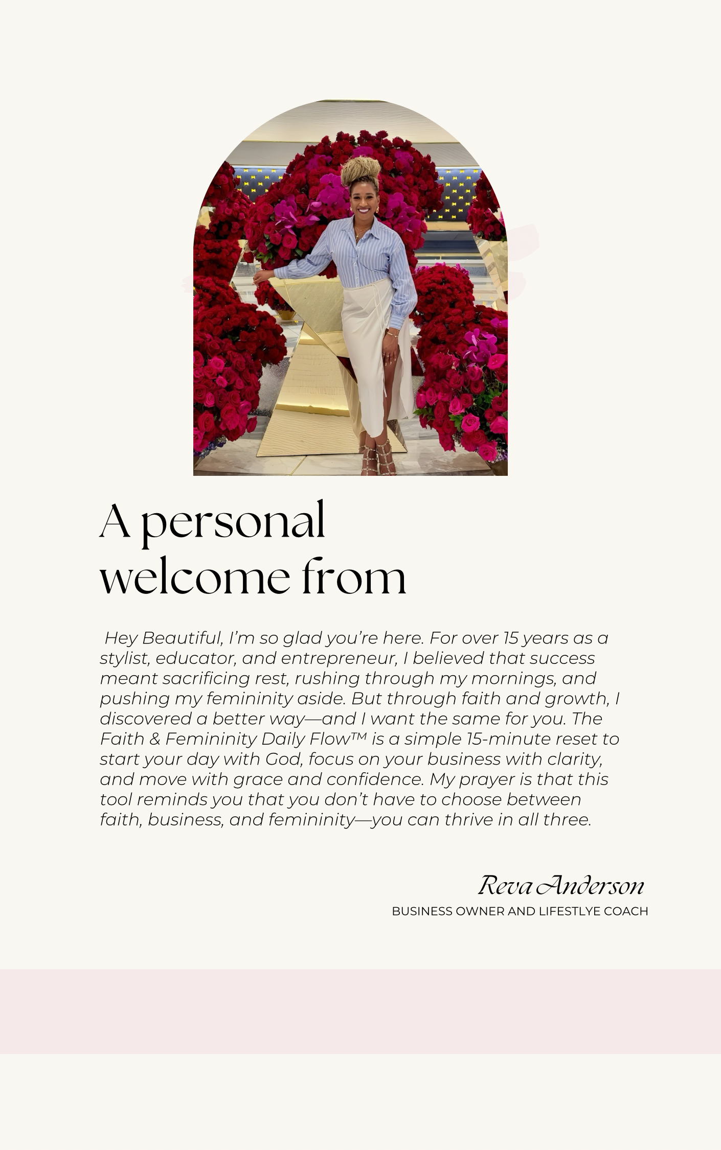 The Faith and Femininity:    Daily Flow Journal                  (E-Book Edition)